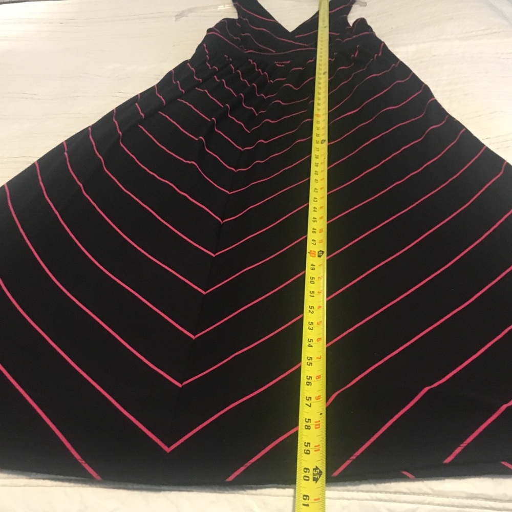 Maxi dress - figure flattering!